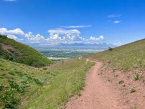 Parley's Pointe Trail in Spring