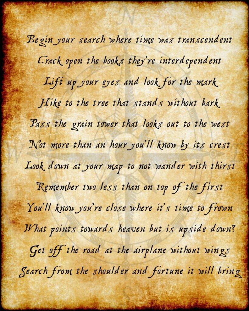 2023 Utah Treasure Hunt poem