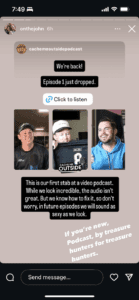 Cache Me Outside Podcast episode 1 2025