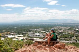 July 2025 Quarry Loop w: Development Director Sarah Morton