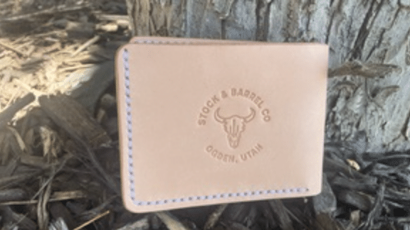 Stock & Barrel Bank of Utah Wallet - Back