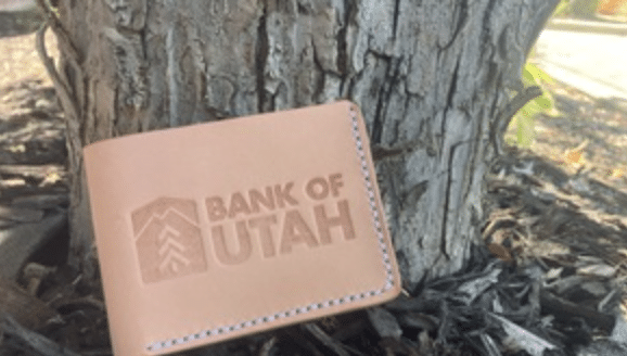 Stock & Barrel Bank of Utah Wallet - Front
