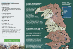 Dogs and the Wasatch Front Watershed - SLC Public Utilities - page 2