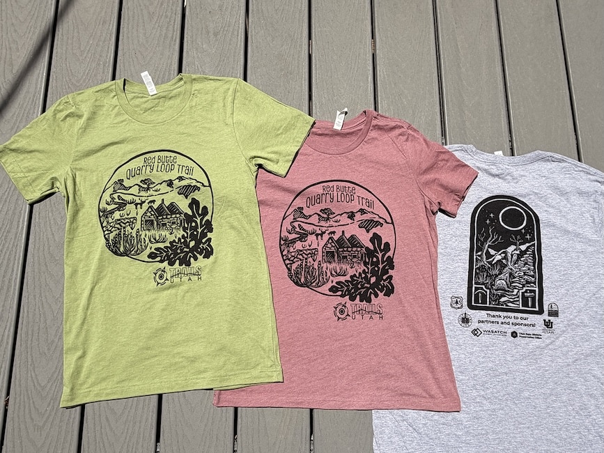 2026 Trails Utah t-shirts
