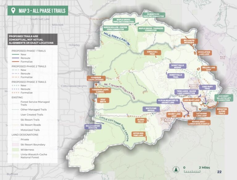 Tri-Canyon Trails Plan All Phase Trail Plan
